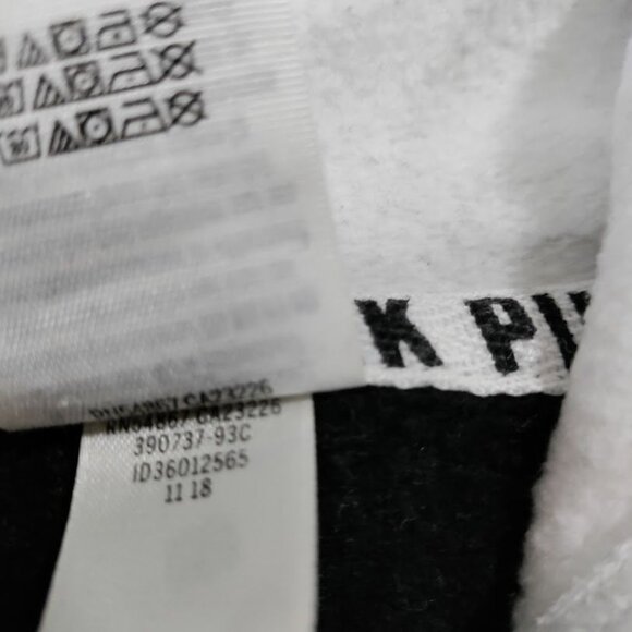 PINK Victoria's Secret Yoga Twee Y2K Hoodie & Low Waist Leggings Set Black Small - Picture 11 of 16